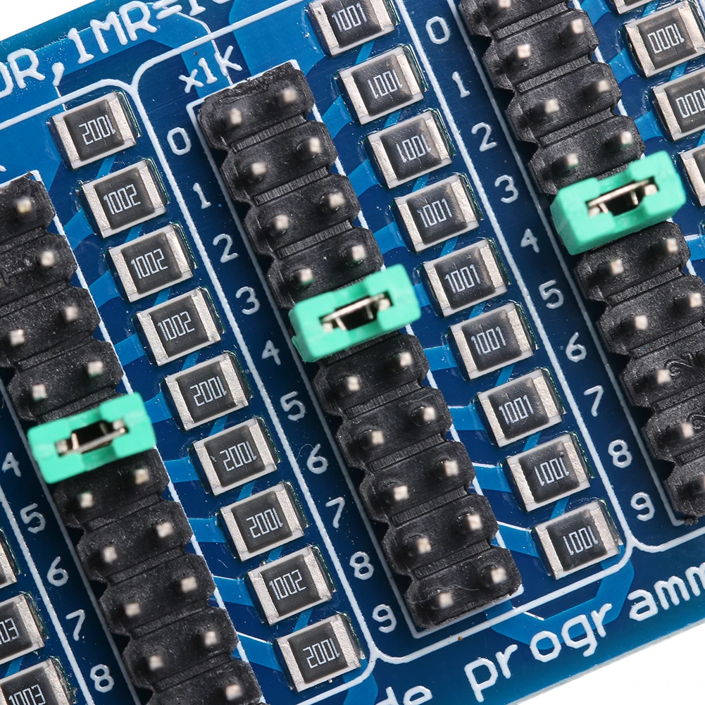 Programmable Eight Decade Resistor Board Step 1R-9999999R 1/2 Watt Resistance Resistance Board Components