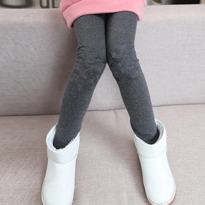 Teenage Girls Leggings Cartoon Warm Pants For Girls Clothing Children Trousers 3 5 7 9 11 12 Years Kids Winter Legging