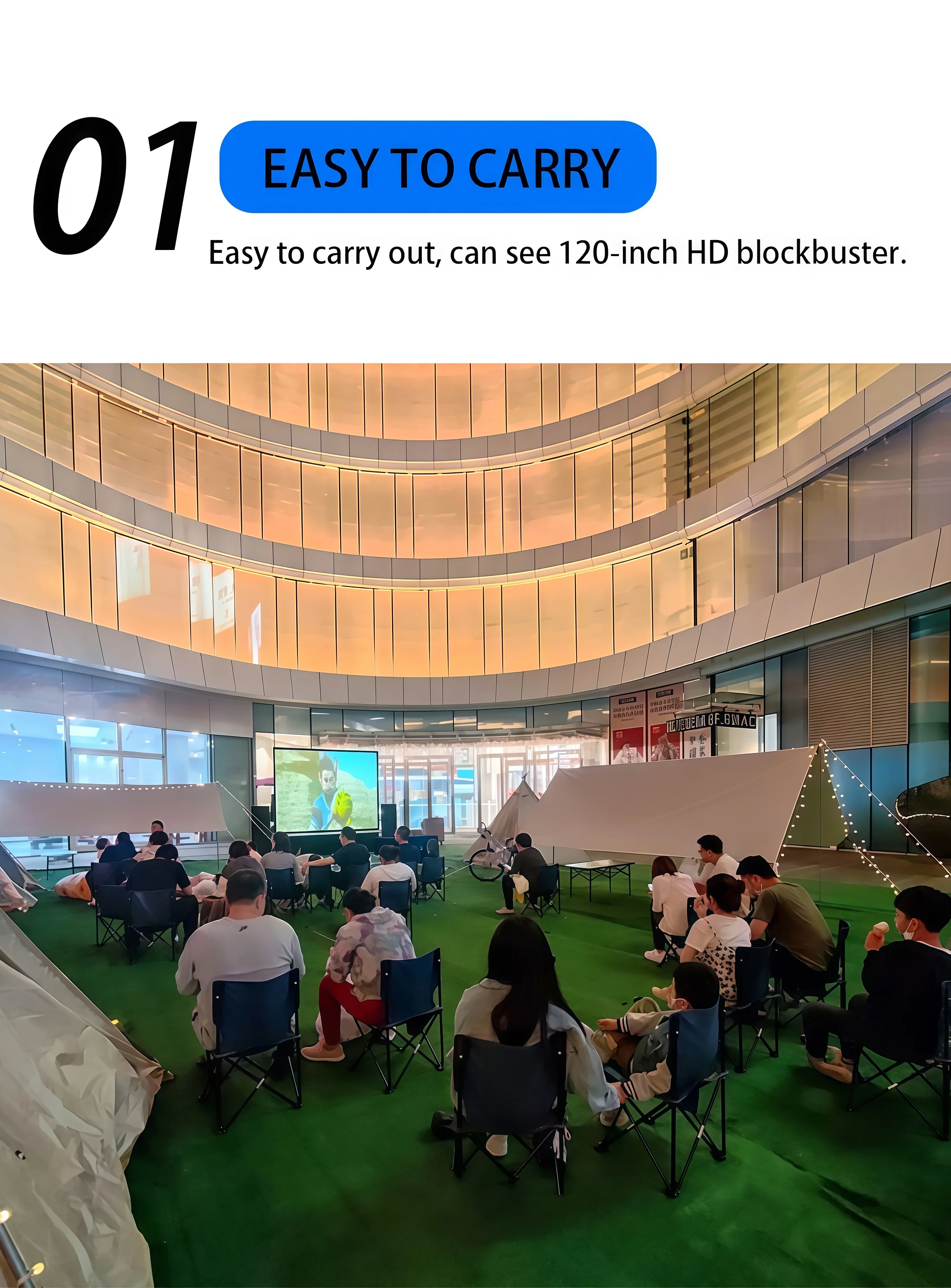 Mini Portable For Cartoon Outdoor LED Pico Movie Projector for Home Theater Kids