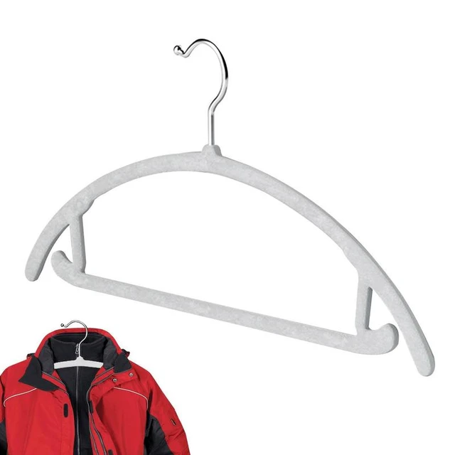 Space saving anti slip heavy duty thin pants velvet hangers