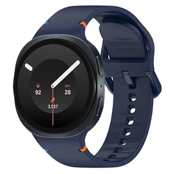 Original Sports Silicone Strap - No Gap Bracelet for M - L (Midnight Blue)