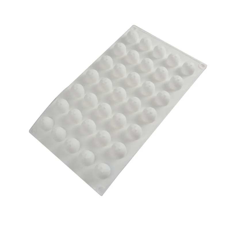 3 Piezas Molde De Silicona, Moldes De Bolas De Chocolate, 24 Cavidades De Media Esfera Molde Para Hornear Para Hacer Bombas De Chocolate, Pasteles, Gelatina, PudíN, Mousse De CúPula(Diámetro 2.9 Cm