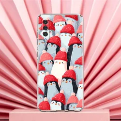 Penguin Kawaii Cute Phone Case Cover - Samsung A32 (B1)
