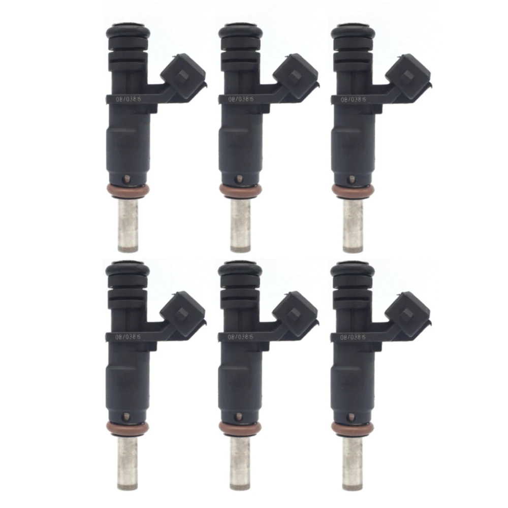 

6pcs 13537531634 7531634 Fuel Injector for BMW 325i 325xi 328i 328xi 330ci 330i 330xi 525xi 528i 528xi 530i 530xi X1 X3 X5 Z4