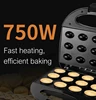 For  Walnut Cake Maker Automatic Nut Waffle Bread Machine Sandwich Iron Toaster Baking Breakfast Pan Oven EU plug 4