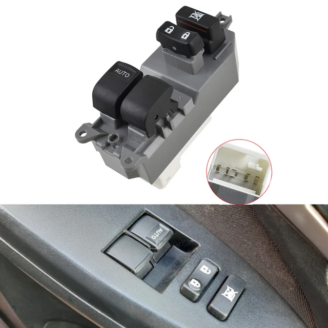 For 2005-2011 TOYOTA YARIS New Electric Power Window Control Switch Glass  Lifter Button 84820-0D100 84820-02230 Car Styling - AliExpress