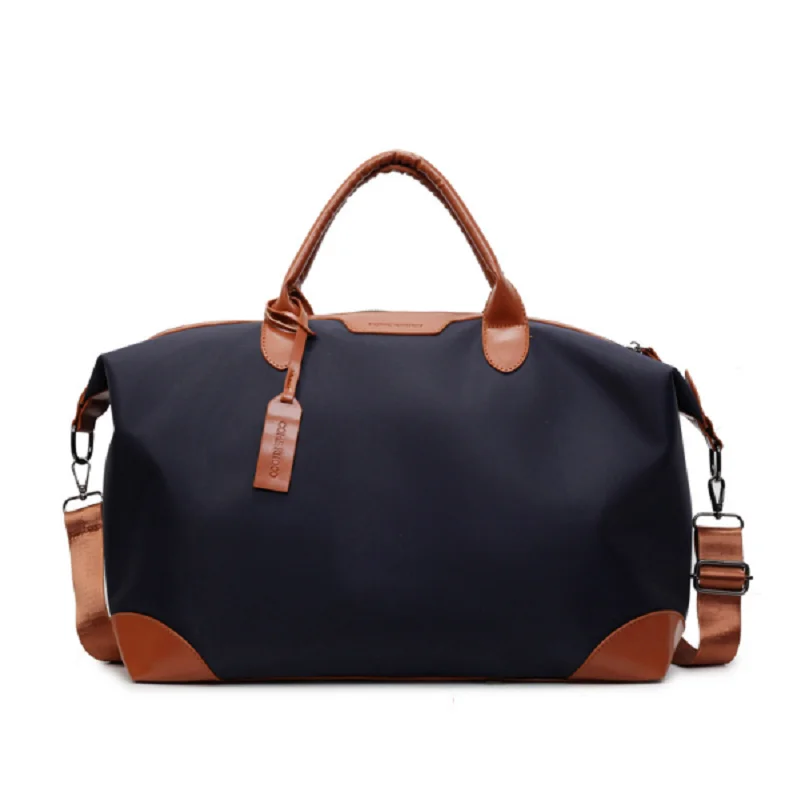 New Korean Fashion Large Capacity Travel Duffle Men Women's Waterproof Oxford Shoulder Bags Totes Business Sports_voghion.com