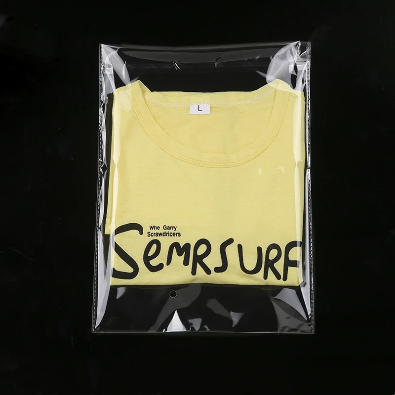 200 Pezzi Sacchetti di Cellophane Richiudibili 20x25cm Trasparenti Autosigillanti 50µm Adesivi per Abbigliamento T-shirt Pantaloni (16 Misure a Scelta