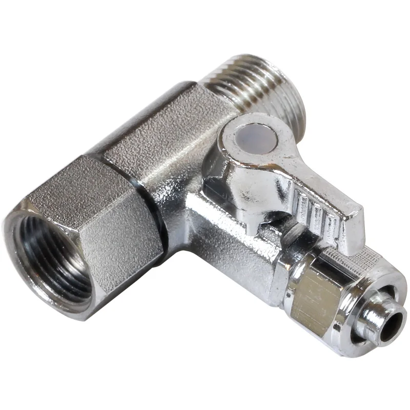 Malida – Valvola A Sfera Con Raccordo A Innesto 3/8 X 3/8, Per Tubi Da 3/8 Di Pollice, Ideale Per Purificatori D'acqua RO E Filtri, Confezione Da 2