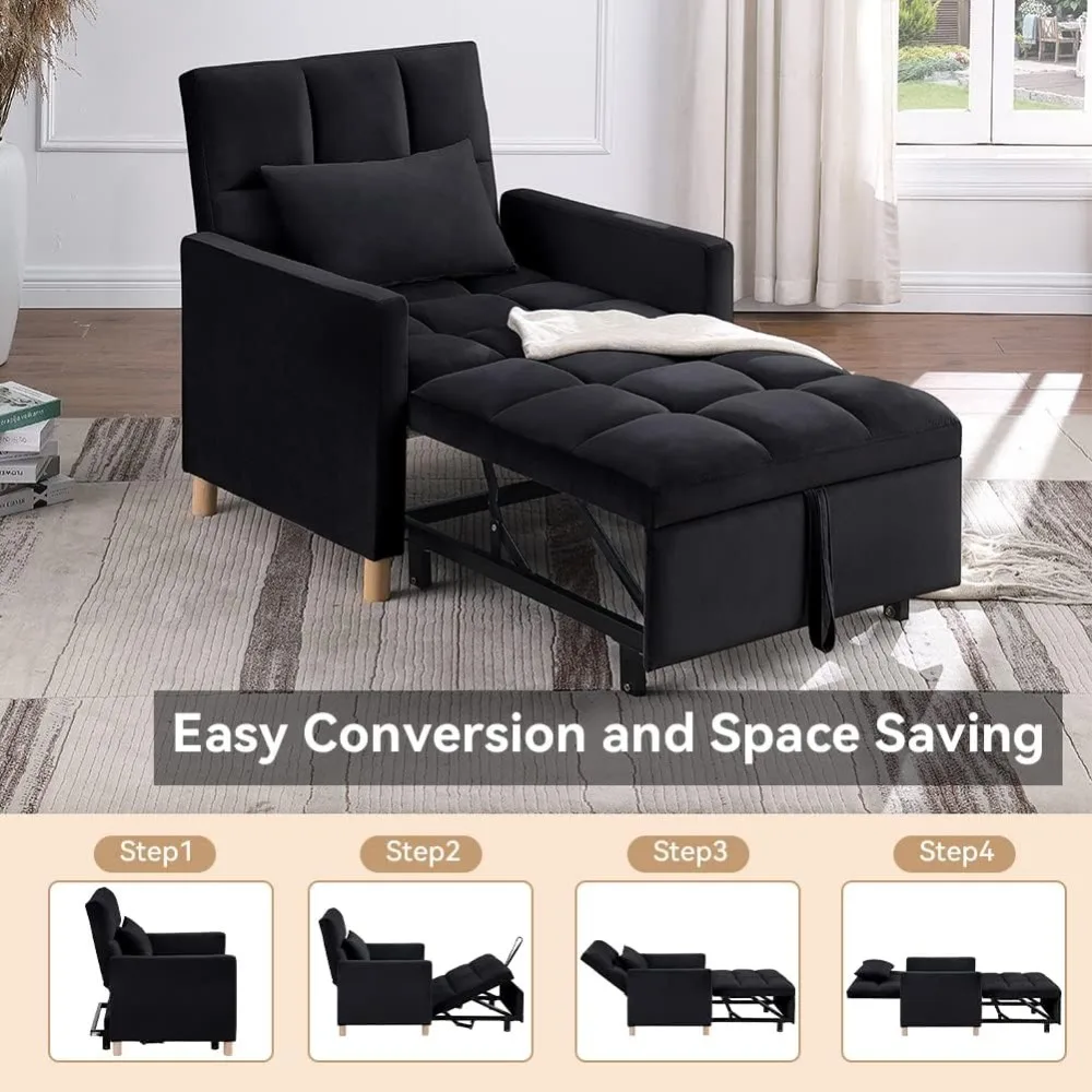 Convertible Single Sofa Bed 3