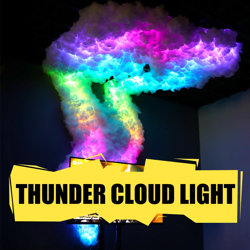 Diy Thunder Cloud Lightning Light Lightning Cloud Led Lights Light