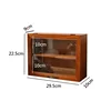Wood Display Cabinet Vanity Table Holder Action Display Blind Box Handmade Doll Shelf Storage Holders Kitchen Organizer Racks 3