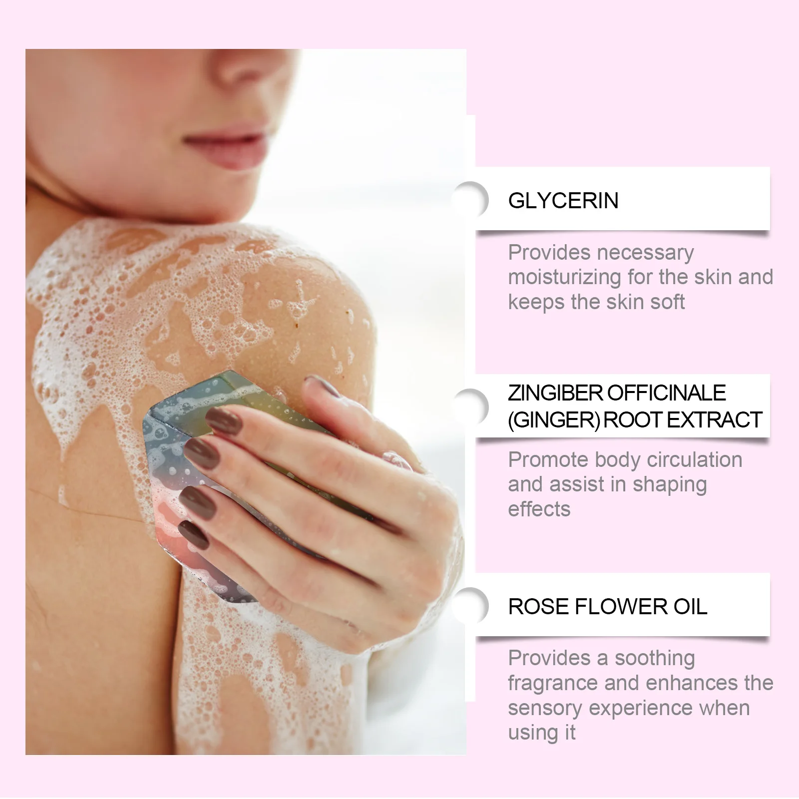 Slimming Body Soap - Gentle Moisturizing Long-Lasting Fragrance Cleanser for Face & Body, Daily Use Suitable for All Skin Types