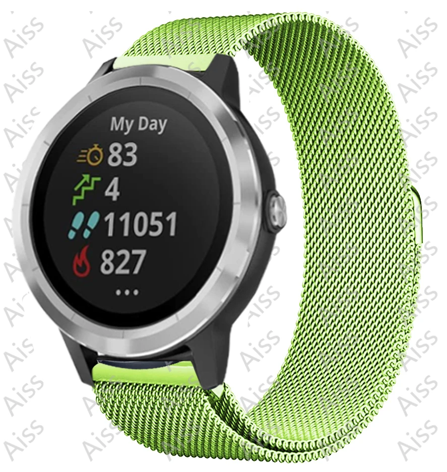 Milanese Loop Smartwatch Wristband Bracelet - 20mm/22mm Strap