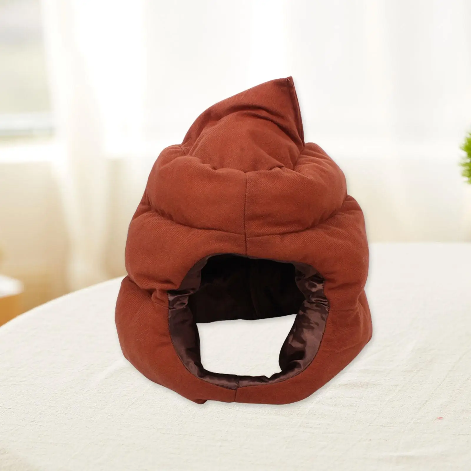 Shit Shaped Hat Funny Decor Cosplay Poop Hat for Carnival Festival Birthday