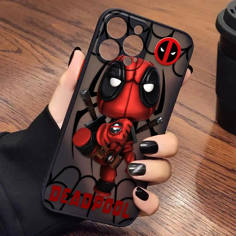 thumbnail image 1 of Funda para iPhone Apple 14 13 11 12 MINI Pro XS Max XR X 7 8 SE 2022 2020 6 6S Plus Funda Shell Marvel Avengers Anime dibujos animados, 1 of 5