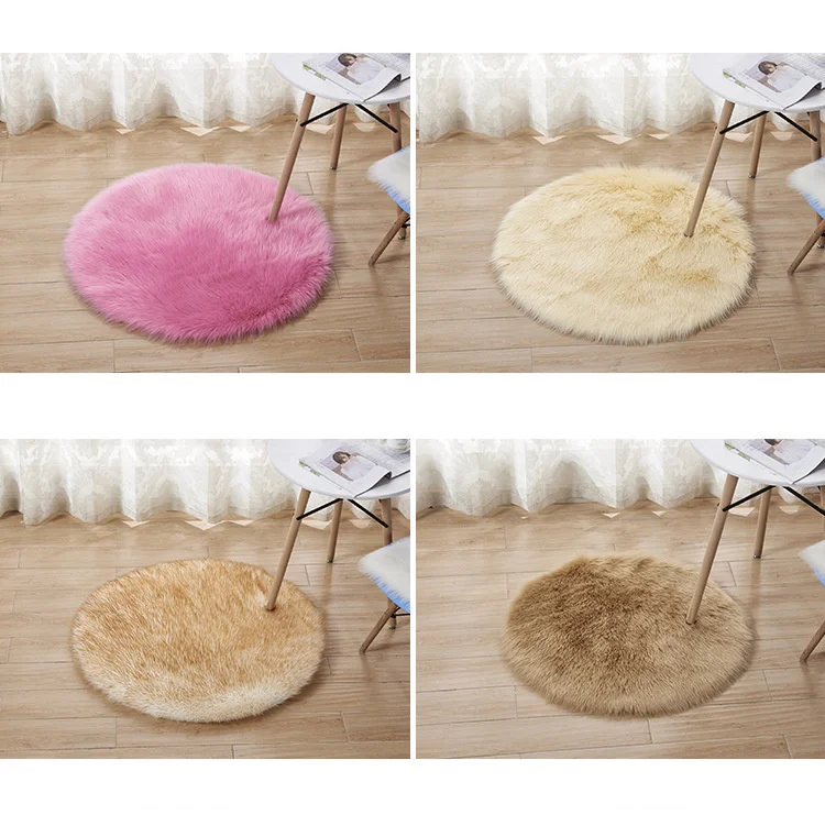 Plush imitation wool carpet, living room, cold proof foot mat, floor mat, decoration, anti slip mat, household use_voghion.com