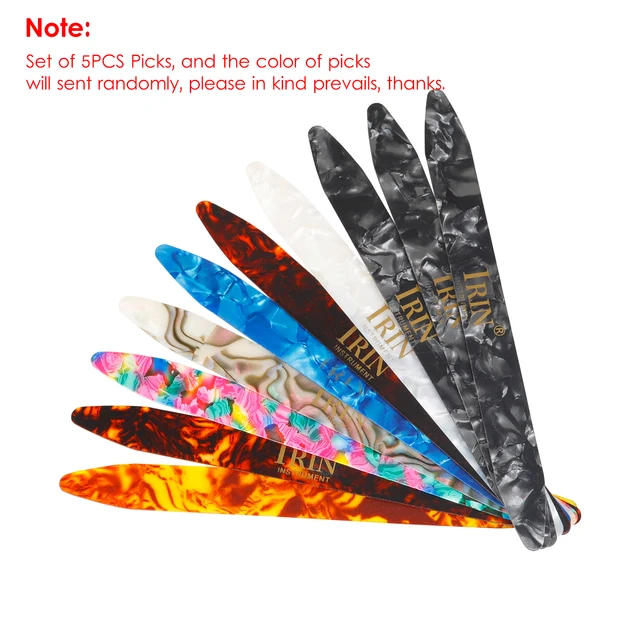 Set Di 5 Plettri Per Oud Professionale - Con Motivi Stampati, Per Strumenti A Corda - Foto 8