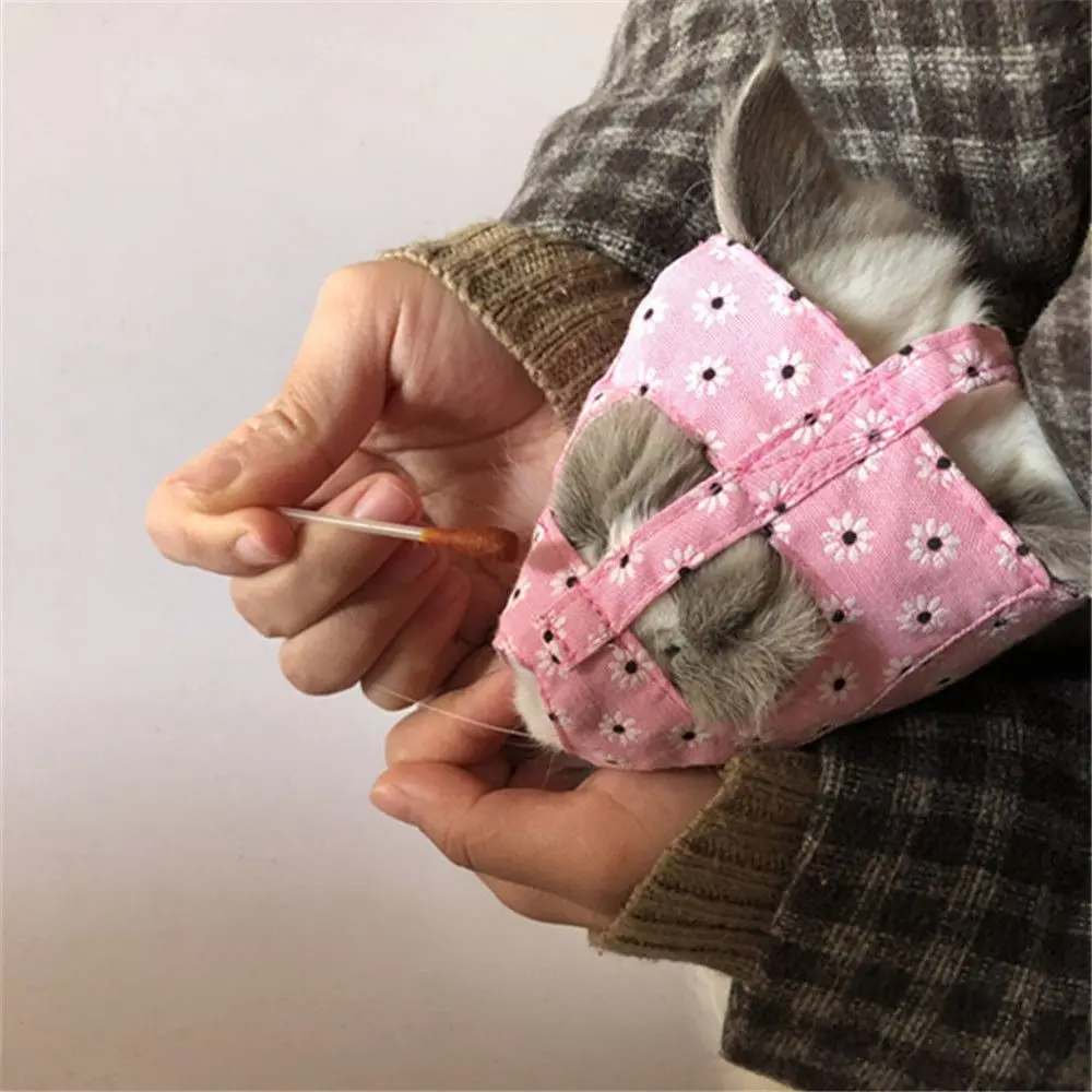 Kitten Prevent Pet Mouth Cover Cat Grooming Cat Mask Anti-Bark Anti-Bite Muzzle