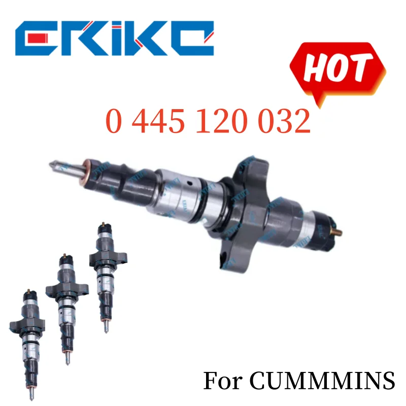 

0445120032 Diesel Injector Nozzle 0 445 120 032 New Fuel Injector 0445 120 032 For CUMMMINS 3972887 5263316 5254688 4940051