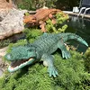 Rc Animals Crocodile Model Simulation Waterproof for Outdoor Lake Electric Remote Control Alligator Shark Children's Water Toys 2