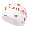 Cute Fruit Women Swimming Caps Waterproof High Elastic Silicone Swim Pool Bathing Hat for Adults Protect Ears Diving Hat 1