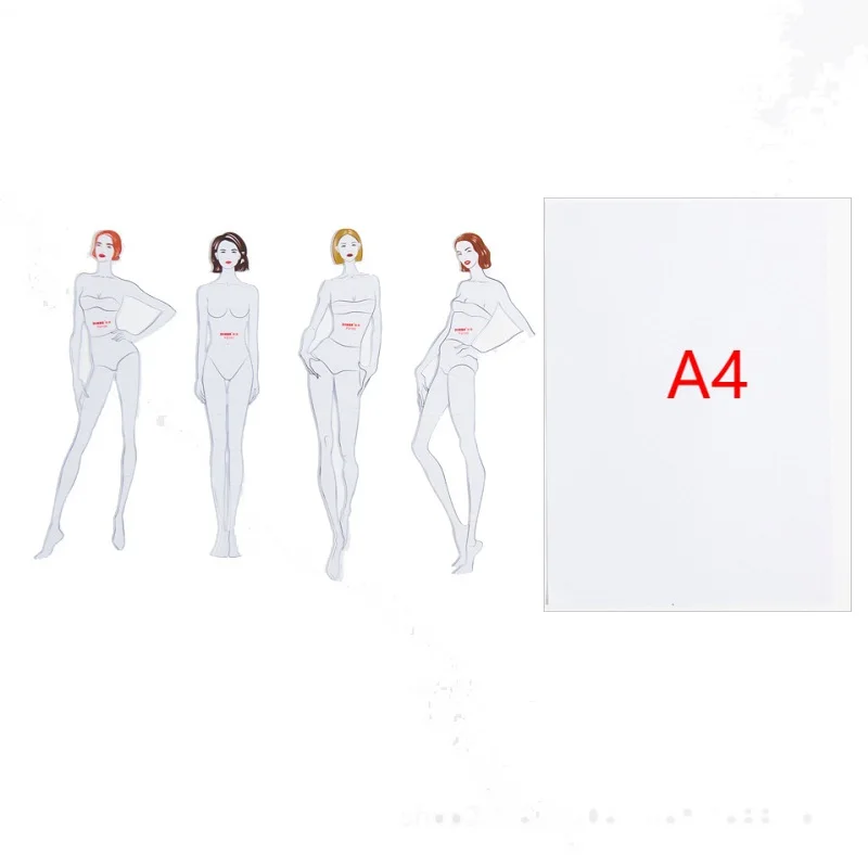 Fasion woman templates for clothes. Female mannequin contours for fashion  designs. Vector illustration isolated in white background Stock Vector |  Adobe Stock