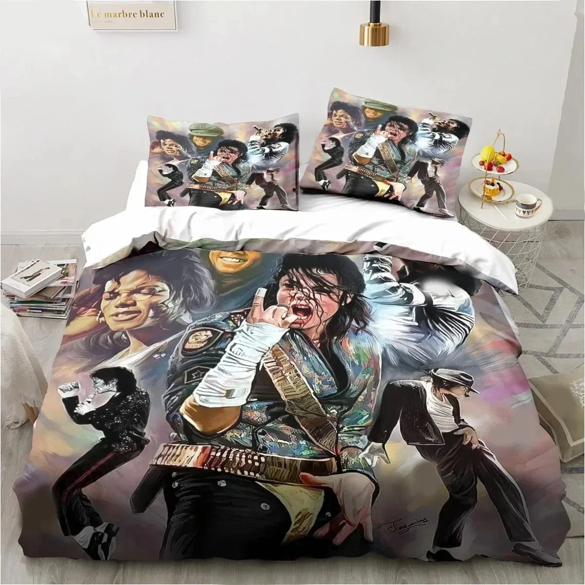 Ste-X Bettbezug-Set, 3-teiliges Michael Jackson-Bet Produktbild-Vorschau 9