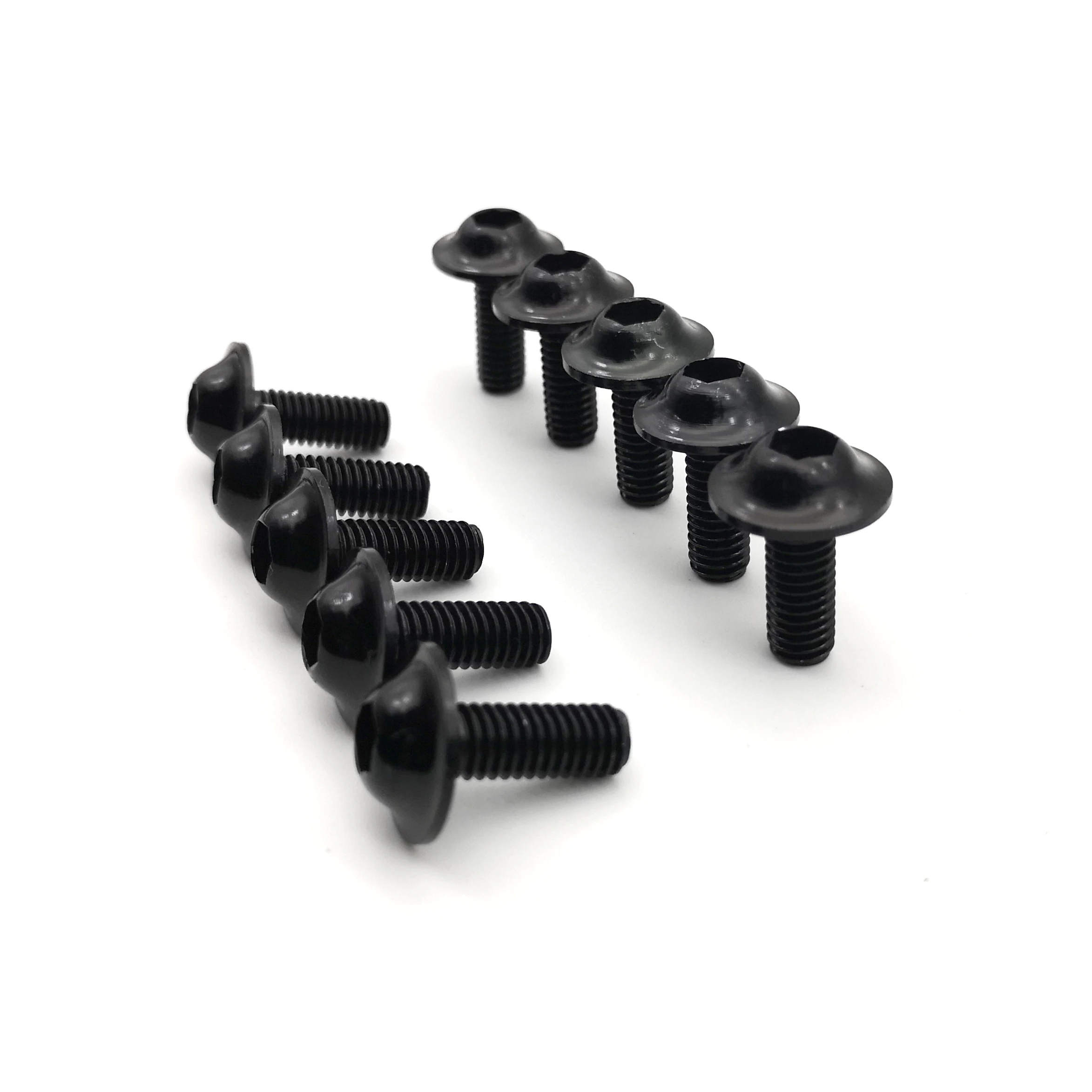Motorcycle Screws M6 x 20 mm Motorcycle Windscreen Screws Windshield Bolts Fairing Mountings for Honda CBR 600 F4i CBR1000RR CB400 VFR800