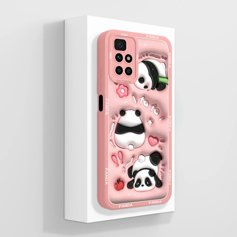 Cute Healing Pattern Slim Silicone Phone Case - Premium Protection Back Cover