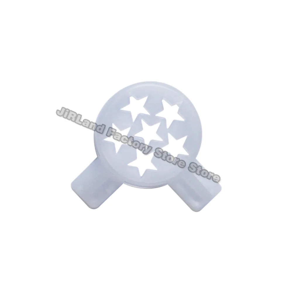 Ice Cream Machine Parts 5 different shapes of ice cream maker outlet Ice cream machine accessories Flower nozzle Molding accessories Moulding cap