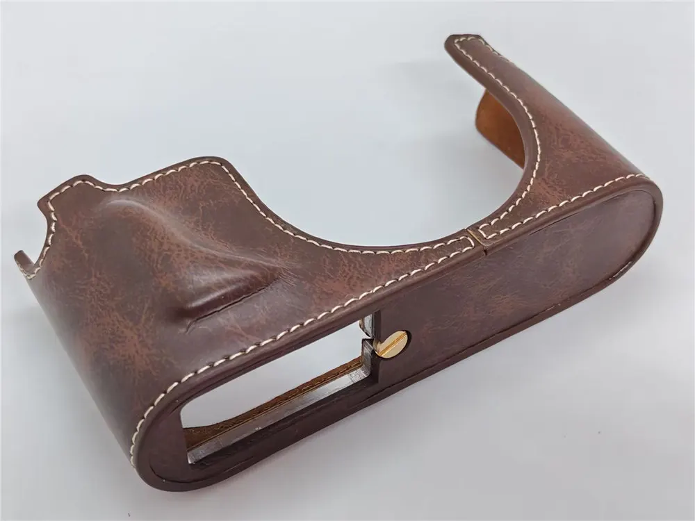 PU Leather Camera Half Case for Leica X Vario X Typ 113 107