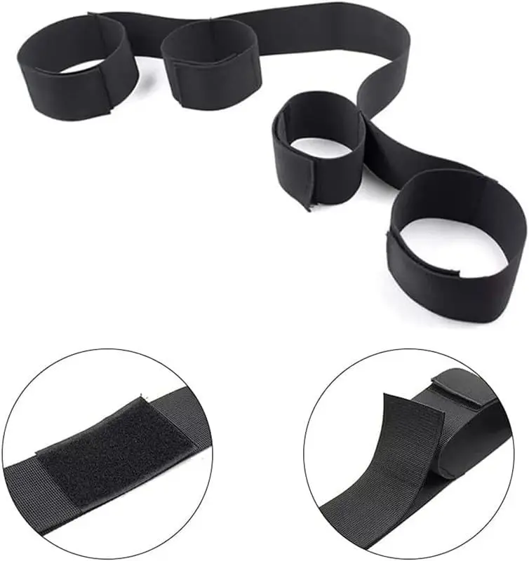 Adjustable Spreaders Bar Adult Play Wrist Ankle Cuffs Sex Hand Ties for Women