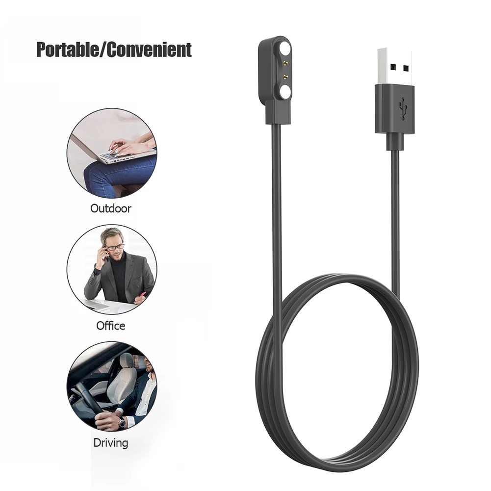 0.6/1M Charger Cable 5V 1A USB Magnetic Charging Cable Charger Adapter Charge Cord for IMILAB W12 IMISW12 for IMILAB KW66 SW022