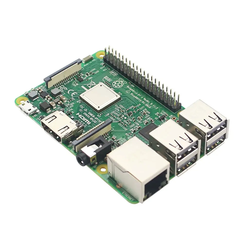 Raspberry Pi 3  B Plus/Raspberry 3  B  WiFi  Bluetooth   1.4GHz 64Ʈ  ھ ARM Cortex-A53 CPU