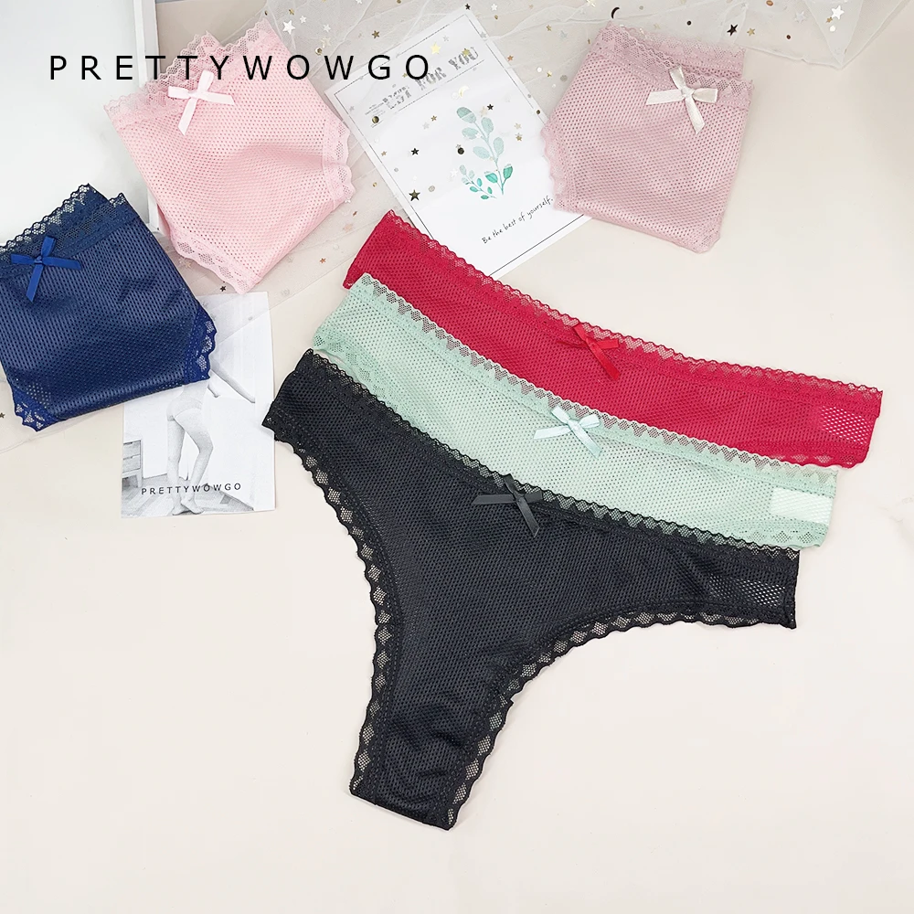 

Women G String Transparent Mesh Thongs For Girls Lace Panties