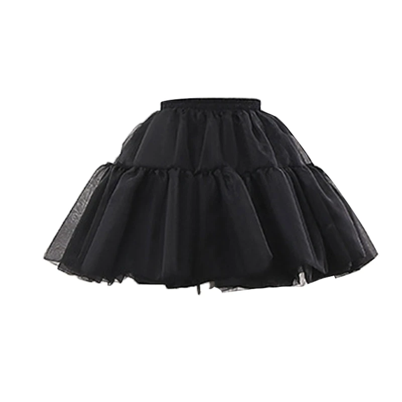 Petticoat Skirt Underskirt for Women Lolita Cosplay Vintage Party