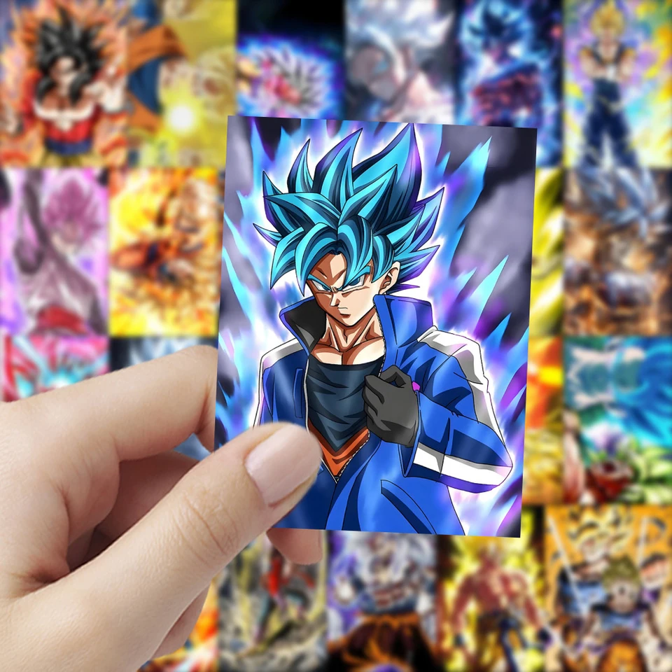 YouU 23 Pezzi – 3 Paia Orecchini Dragon Ball E 20 Adesivi Anime – Gioielli Cosplay Son Goku Per Uomo E Donna