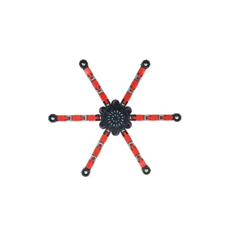 Transformable Fidget Spinner Stress Relief Sensory Toy Finger Gyro for Kids and Adults Gift