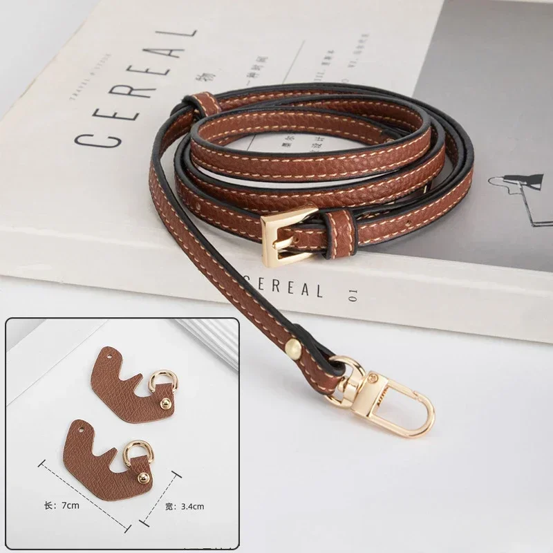 Bag Straps Set 109-129cm For Long champ Leather Accessories DIY Mini Transformation