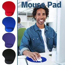 Mouse Pad Wrist Support Ergonomic 3d Mousepad Anime Solid Color Mousepad Wrist Guard Mouse Pad Environmentally Friendly Material