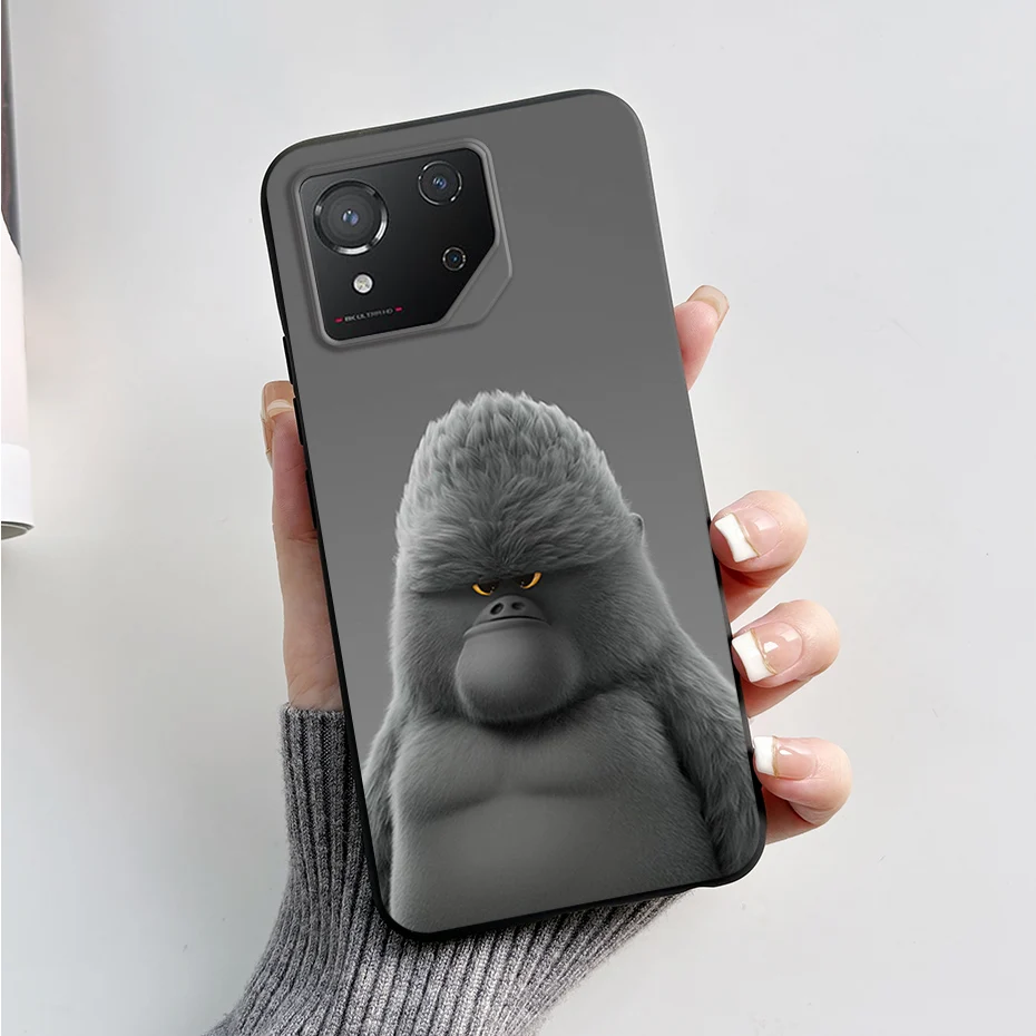 Fashion Marble Shockproof Black Silicone Soft TPU Phone Case