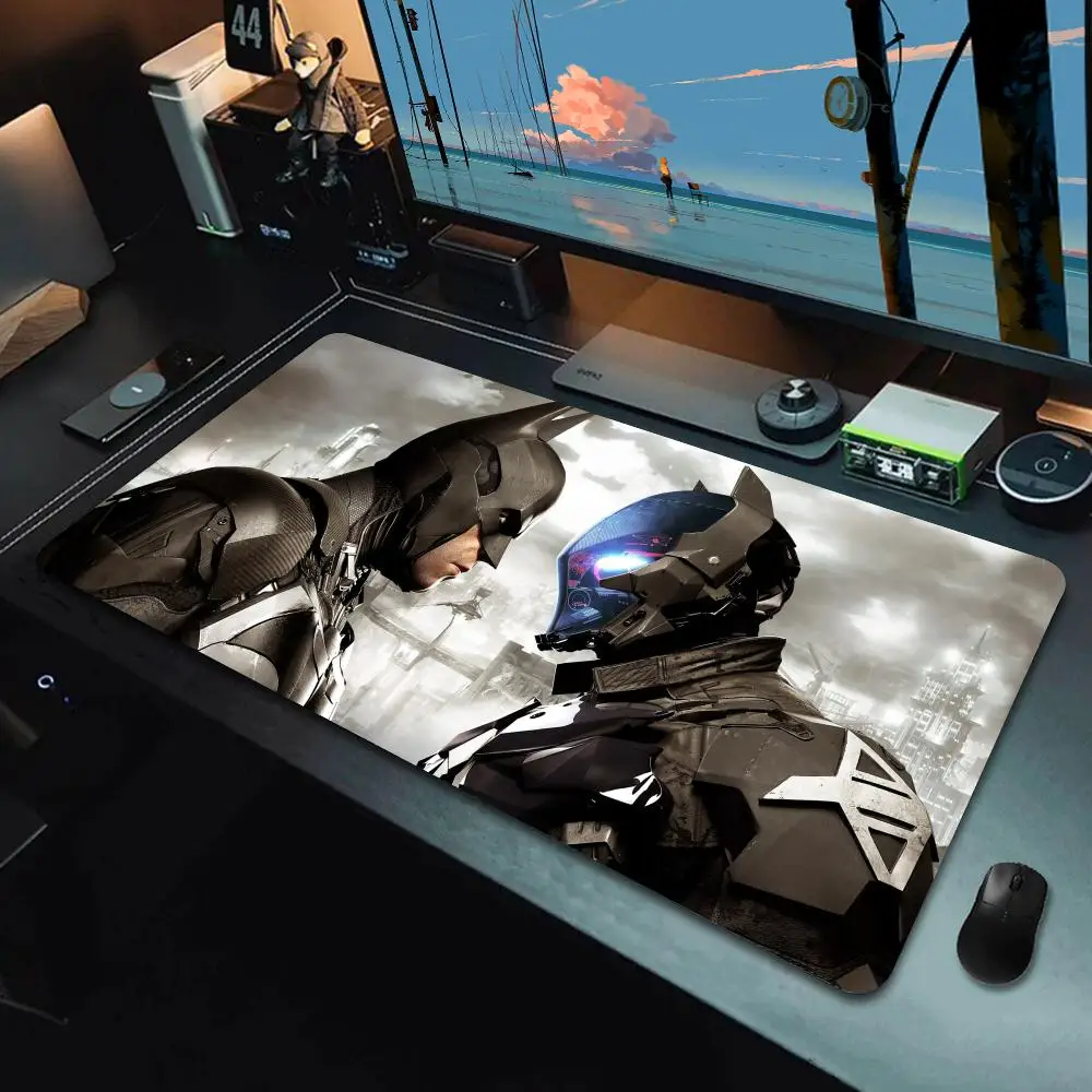 Bat Action Game Arkham Knightes Xia  Mouse Pad High-End E-Sports Mouse Pad Game Swordsmith Zero-Smooth Fps Special Rubber Mouse Pad