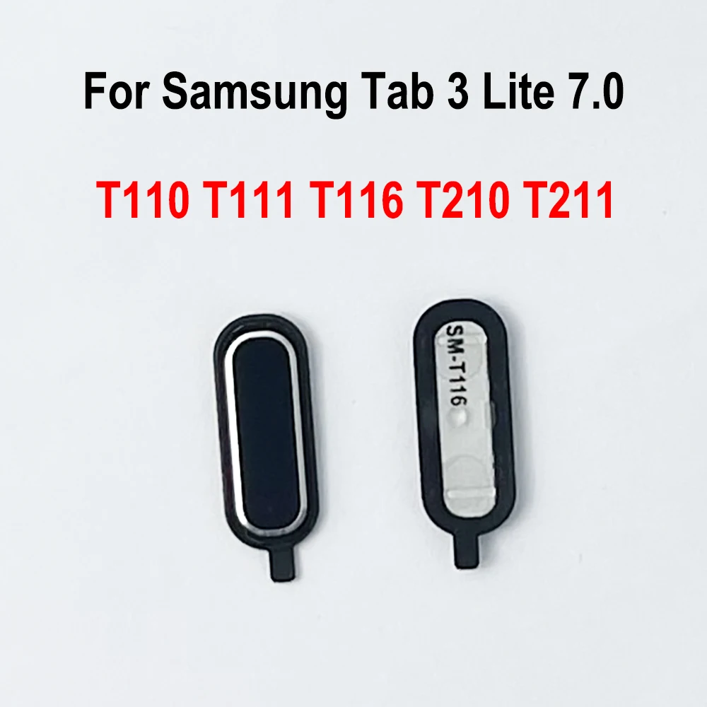 Phone Switch Key Phone Keyboard Parts YUEYAO Home Memu Back Return Button Key For Samsung Galaxy Tab 3 Lite 7.0 T110 T111 T210 Home Button Key Keypad