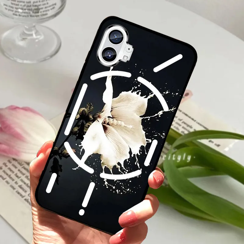 Shockproof Black Bumper Back Phone Case