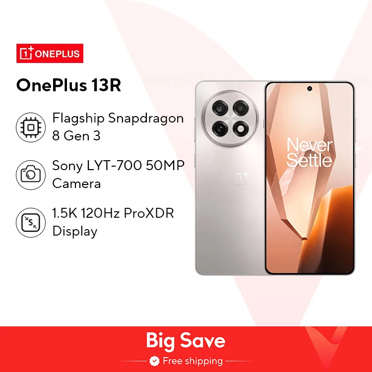 新品未使用 OnePlus 13R グローバル版 12GB 256GB ACE5 OnePlus Ace 5 12GB 256GB チタニウム色 snapdragon 8 gen 3