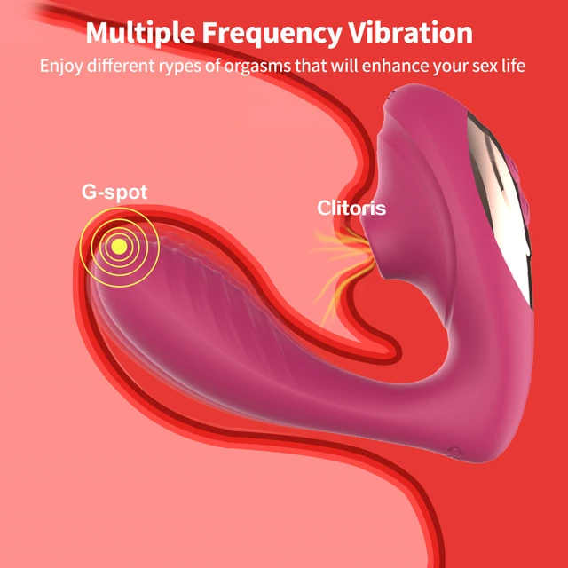 2-in-1 Sucking Vibrating,Strong Stimulation,Soft Body-Safe