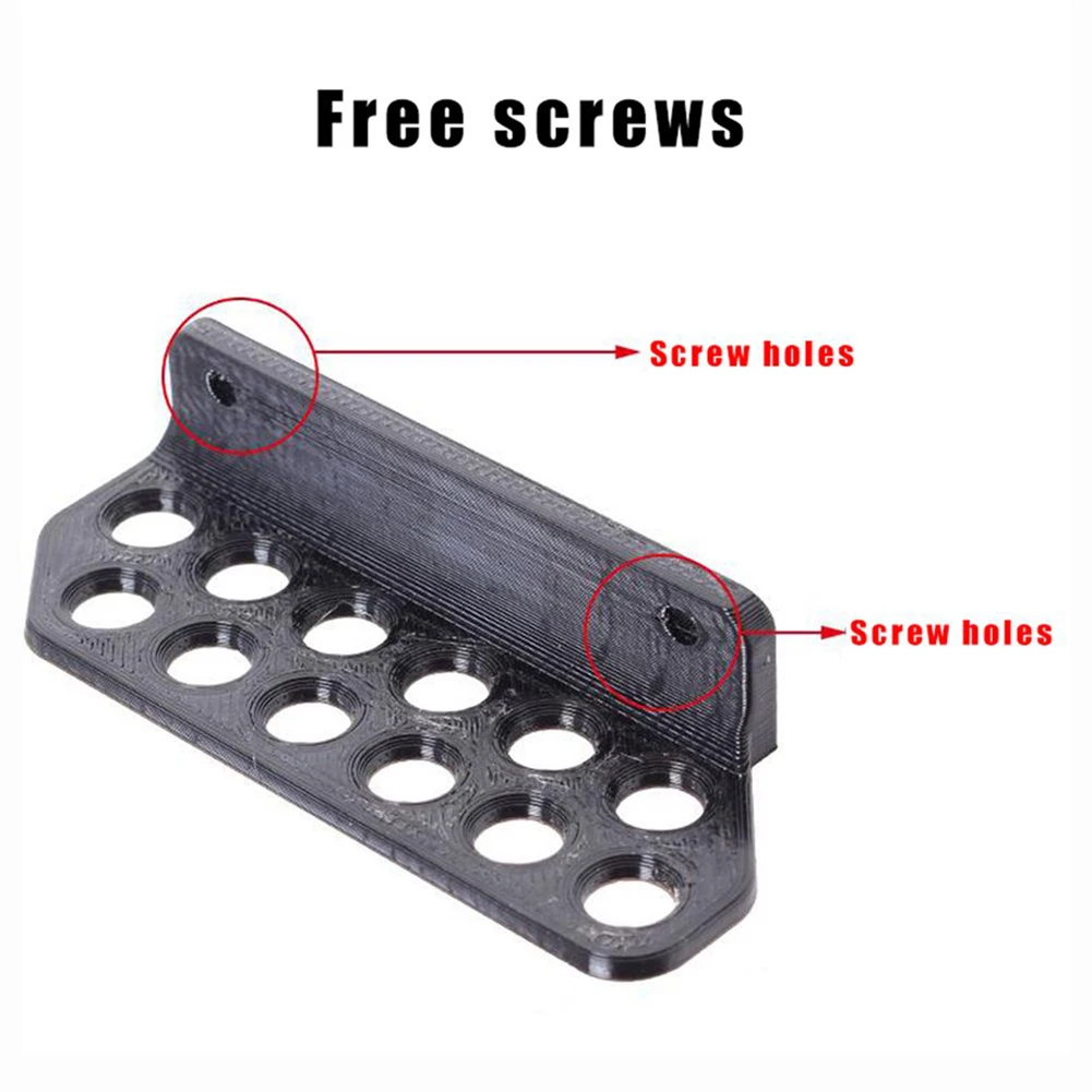 Archery Wall-Mounted Arrow Rack Arrow Wall Holder 12 Arrows Indoors Display Hanger Protect Arrows 11X4X2cm Hunting Accessories