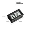 Cigar Tobacco Humidity Hygrometer Gauge Mini Digital LCD Indoor Cigar Accessories are For Humidors Cigar Box 4