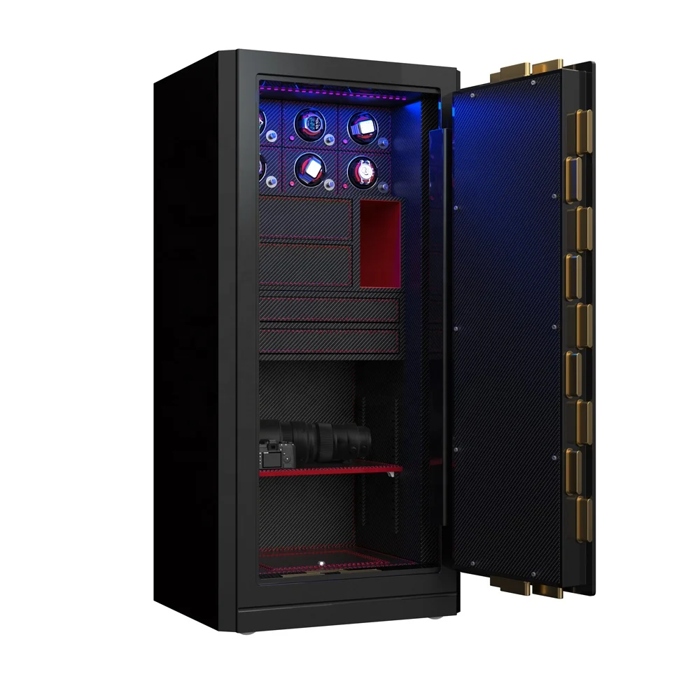 yingbosafe watch winder drawers high-end modern safe boxes for jewelry 2 yingbosafe watch winder drawers high-end modern safe boxes for jewelry - Image 2